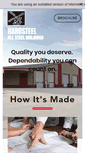 Mobile Screenshot of hardsteelbuildings.com